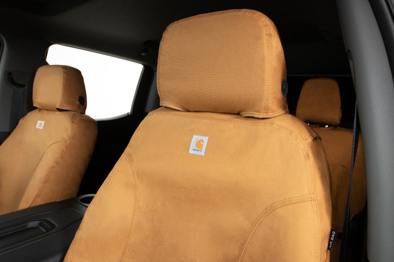 Covercraft 24-25 Toyota Tacoma Carhartt SeatSaver Custom Seat Cover - Brown