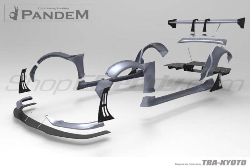 GReddy Pandem 09-10 Mazda RX8 Rocket Bunny Front Canards