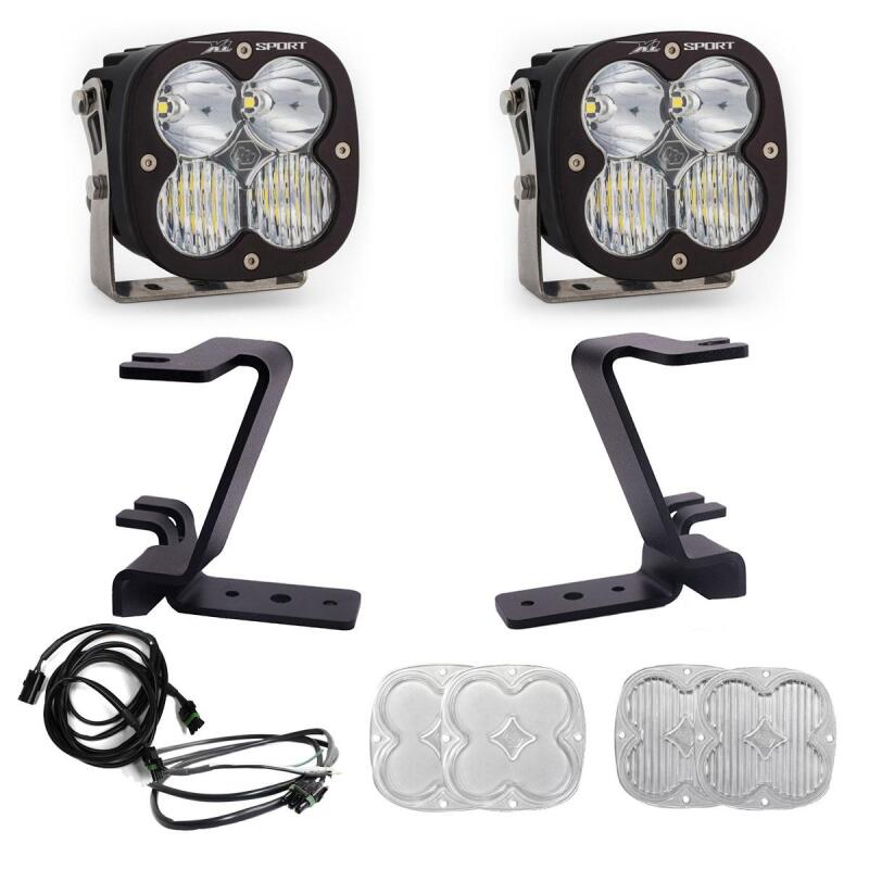 Baja Designs 2023+ Ford F-250/350 Super Duty XL Sport A-Pillar Light Kit w/ Upfitter