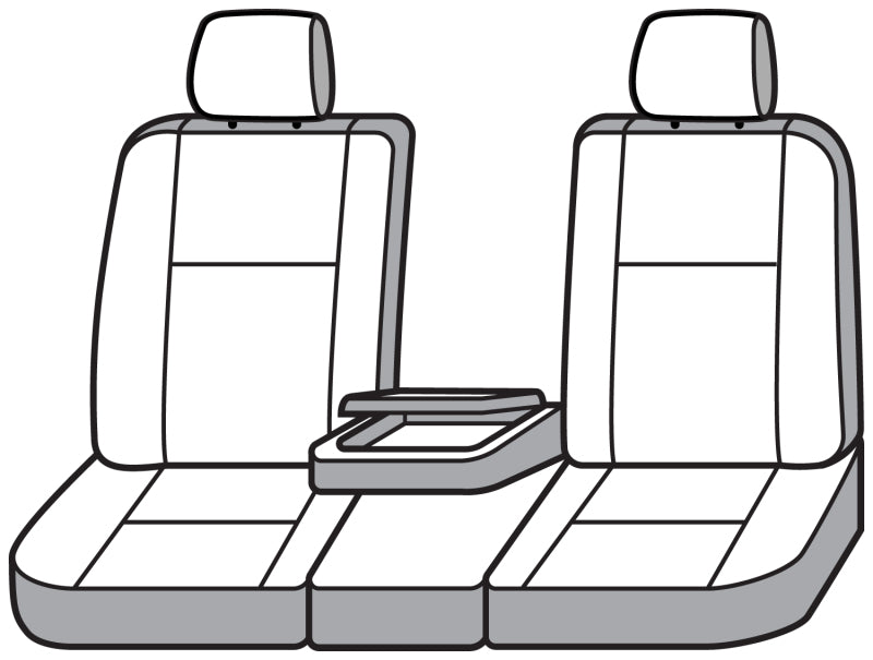 Covercraft 17-19 Chevrolet Silverado Carhartt Super Dux SeatSaver Frt Row Custom Seat Cover- Gravel