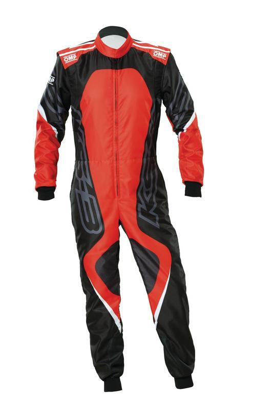 OMP KS-3X ART OVERALL FIA 8877-2022 (ADULT) BLACK / RED SZ 42