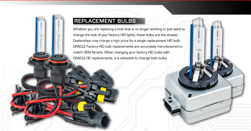 Oracle 9006 Xenon HID Bulb - 6000K