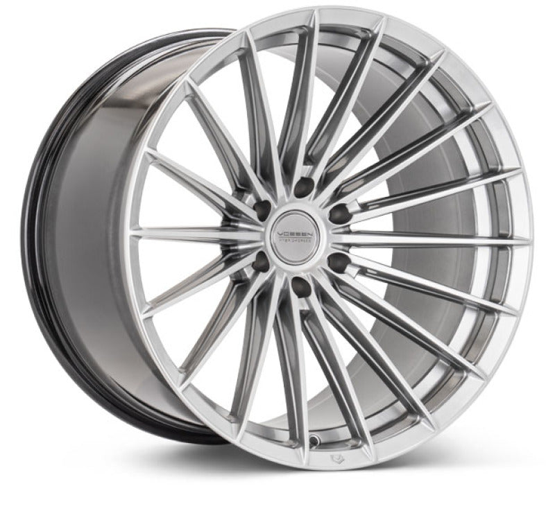 Vossen HFX-4 18x9 - 6x135 - ET0 - Super Deep - 87.1 - Hyper Silver Wheel