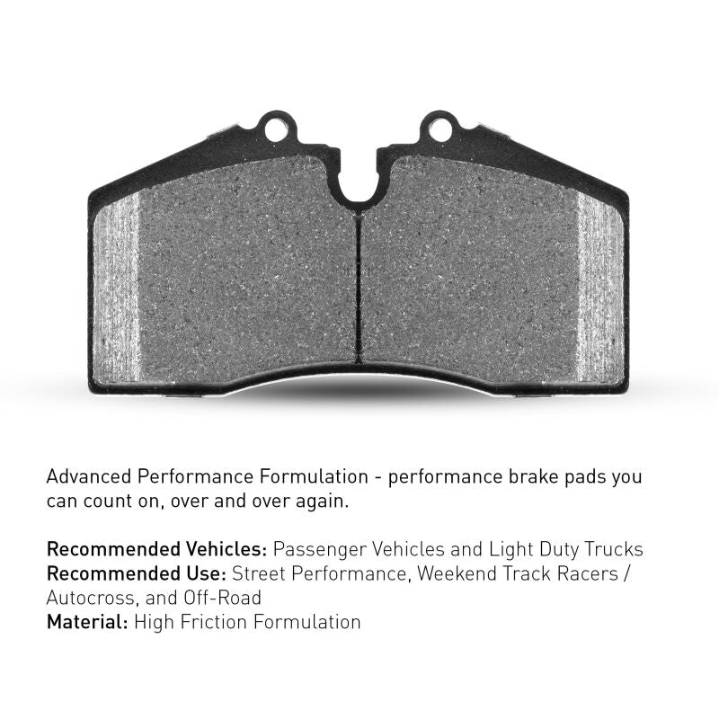 R1 91-95 Porsche 968 Front/Rear Performance Sport Pads