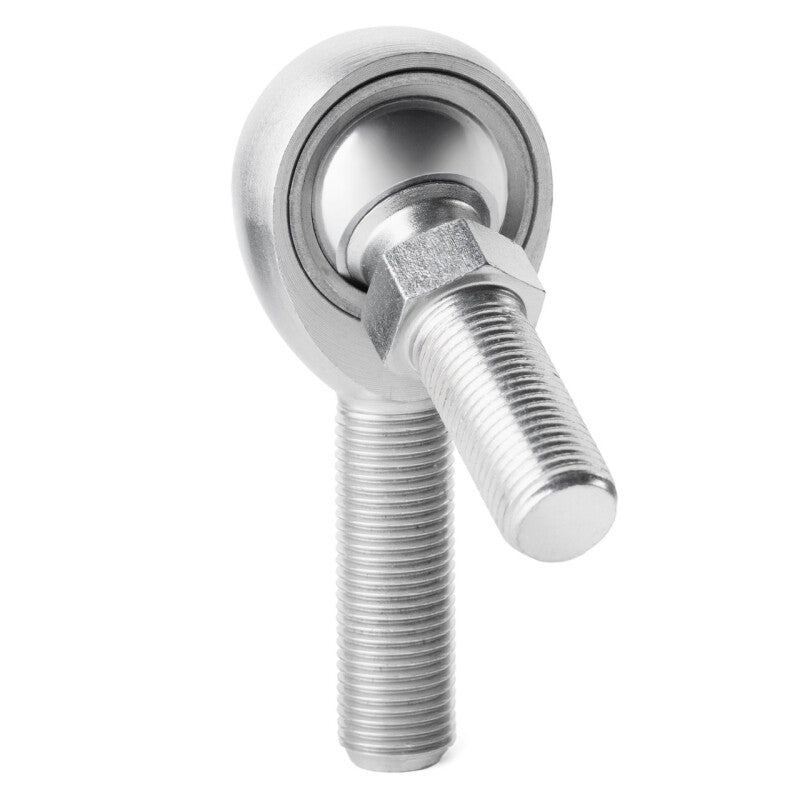 QA1 K Series 3-Pc Rod End - Male/Right Hand - .4375in Bore x 1/2-20 w/Stud - Carbon Steel