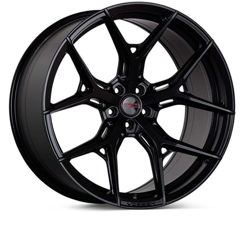 Vossen HF-5 20x11 / 5x120.65 / ET48 / 70.3 / Super Deep - Satin Black Wheel