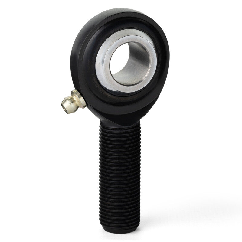 QA1 PC Series 2-Pc Rod End - Male/Left Hand - .5in Bore x 1/2-20 w/Zerk - Alloy Steel