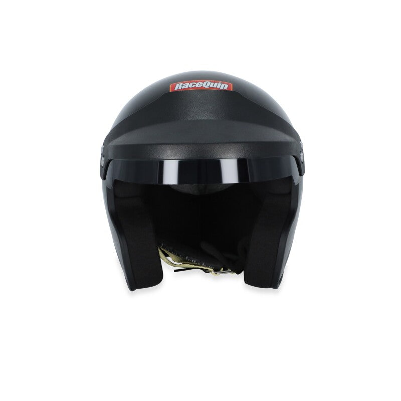 RaceQuip OF25 SA2025 GLBLK LRG HELMET