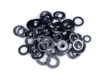 ARP 7/16 ID x 0.75 OD Black Washers - Pack of 10