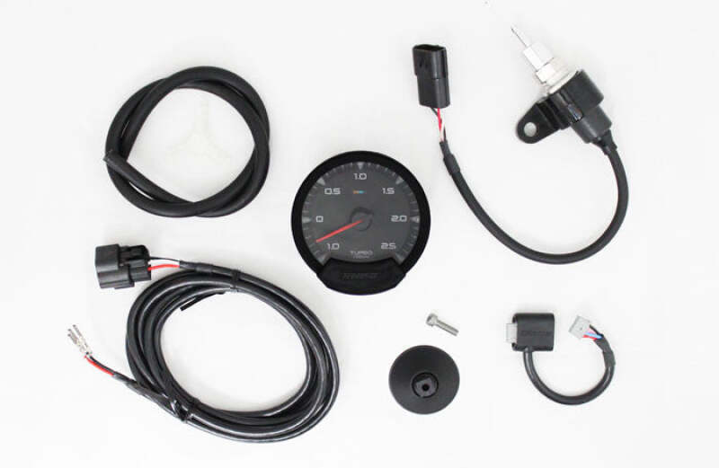 GReddy Sirius Meter - Turbo Boost 74mm Analog Display Gauge (w/Boost Sensor & Harness Set)