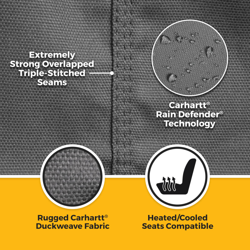 Covercraft 24-25 Ford Ranger Carhartt SeatSaver Custom Seat Cover - Gravel