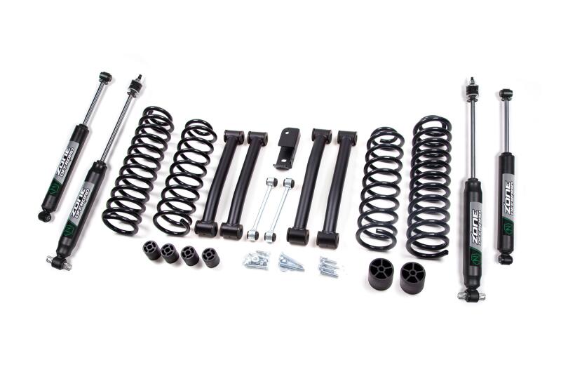 Zone Offroad 93-98 Jeep ZJ 4in Suspension System