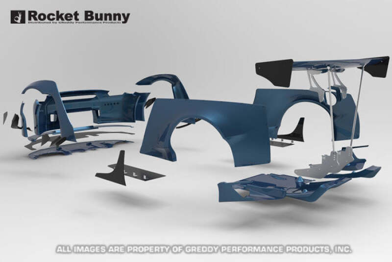 GReddy 09+ Nissan GT-R R35 Rocket Bunny GT-Wing (Element)