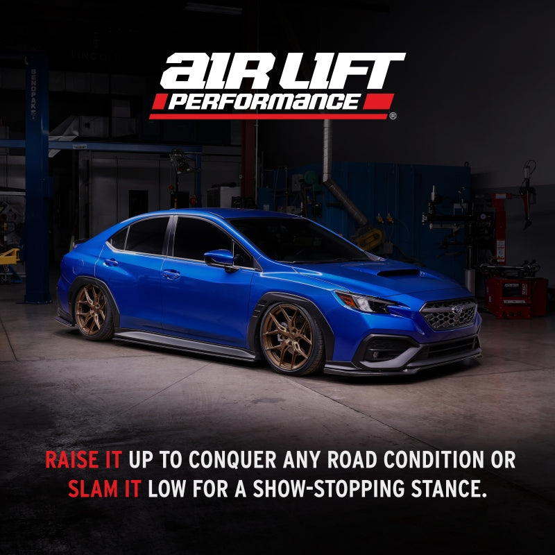 Air Lift Performance 15-21 Subaru WRX (VA) / 15-21 Subaru WRX STI (VA) Rear Air Suspension Kit
