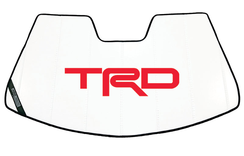 Covercraft 22-26 Toyota Official Licensed UVS100 Premier Series Custom Sunscreen with Red TRD Logo