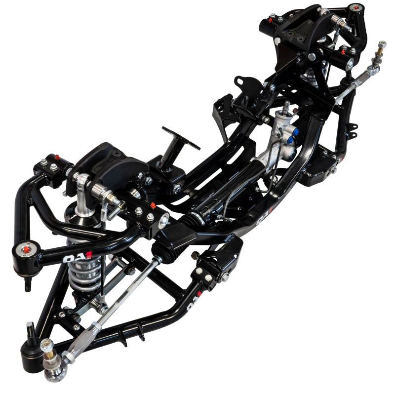 QA1 73-87 Chevrolet C10 Single Adjustable Front Coilover Crossmember System w/ 650lb/in Springs