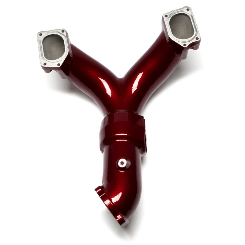 Wehrli 20-26 Power Stroke 6.7L High Flow Y-Bridge Kit - Cat Yellow