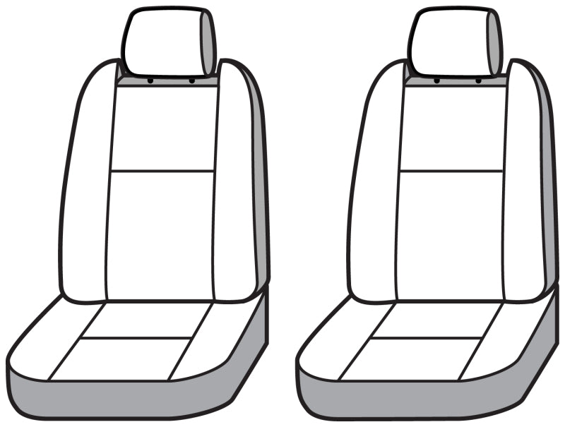Covercraft 25 Toyota 4Runner Carhartt Super Dux SeatSaver Front Row Custom Seat Cover - Black