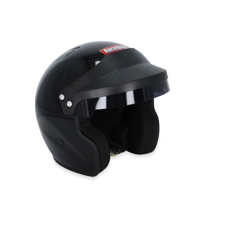 RaceQuip OF25 SA2025 GLBLK SML HELMET