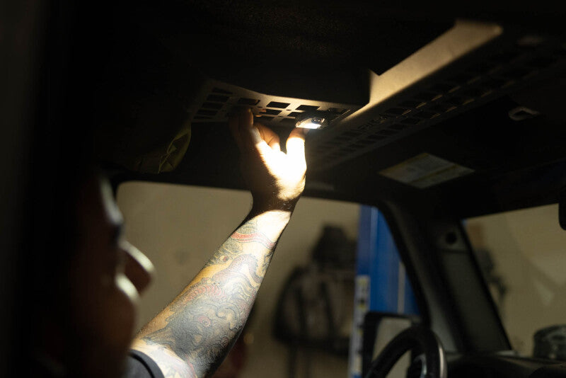 DV8 Offroad Elite Push Button Dome Light - White