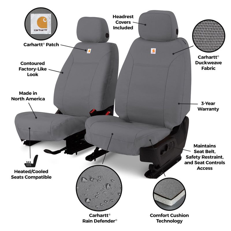 Covercraft 24-25 Toyota Tacoma Carhartt Precision Fit Front Row Seat Covers