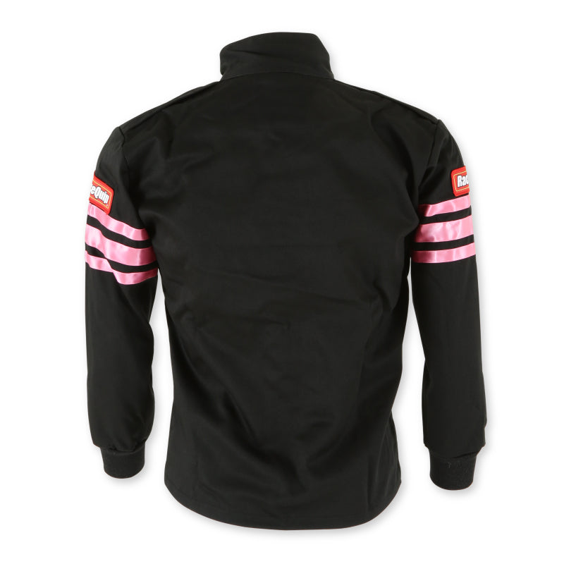 RaceQuip Pink Trim SFI-1 JR. Jacket - Kids Medium
