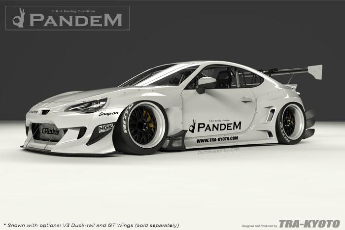 GReddy Scion FR-S Pandem Wide Body V3 Front Canard