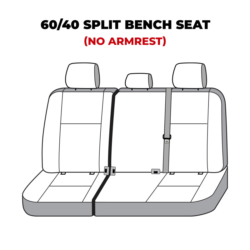 Covercraft 22-23 Toyota Tundra Carhartt SeatSaver Custom Second Row Seat Covers - Gravel