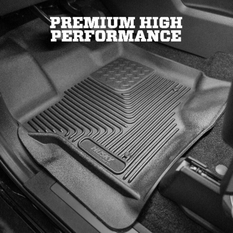 Husky Liners 00-06 GM Suburban/Tahoe/Yukon XL/00-07 Silverado/Sierra Logo-Ready Rear Mud Guards