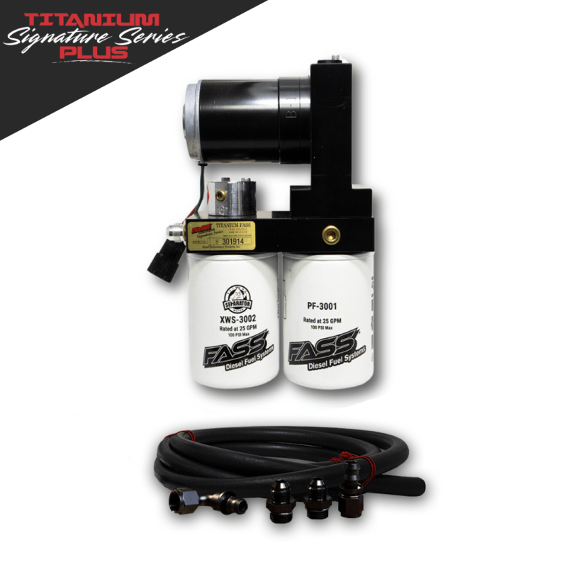 FASS 14-18 Dodge Ecodiesel 110gph Titanium Signature Series Plus Fuel Air Separation System