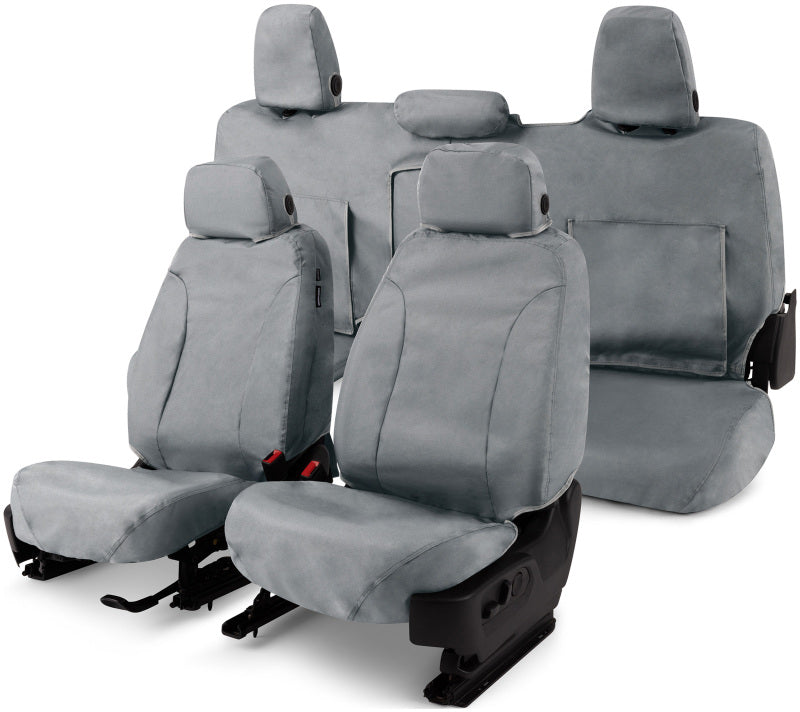 Covercraft 11-12 Ford F150 Waterproof Polyester SeatSaver Custom Second Row Seat Covers - Grey