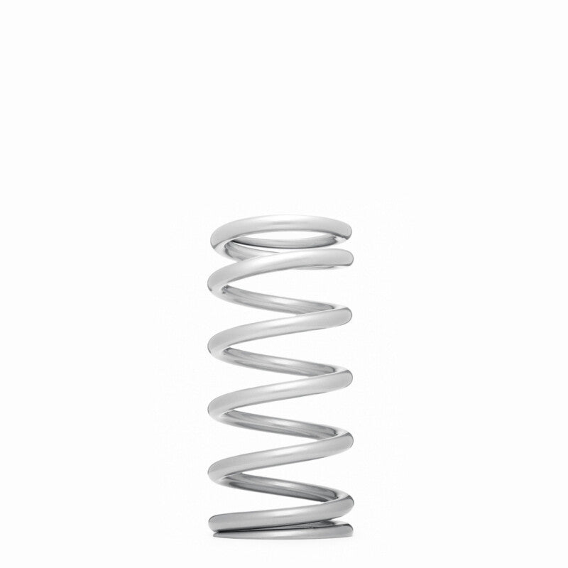 QA1 2-1/2in ID High Travel Spring - 10in Length x 750lbs/in - Silver Powder Coated