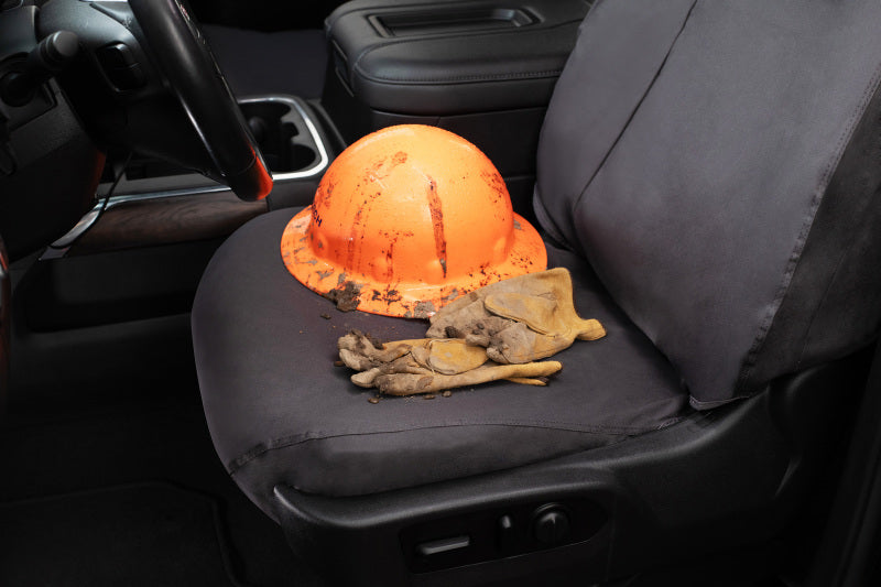 Covercraft 24-25 Toyota Tacoma SeatSaver Custom Seat Cover - Polycotton Charcoal