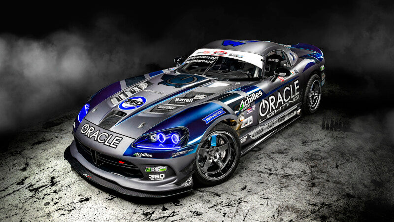 Oracle 03-09 Dodge Viper SRT-10 LED Headlight Halo Kit - Amber
