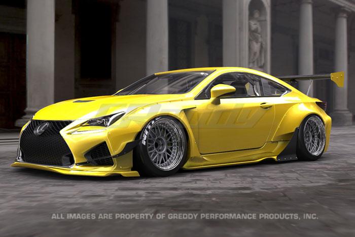 GReddy 2015+ Lexus RC-F Rocket Bunny Full Wide-Body Aero Kit w/o GT Wing
