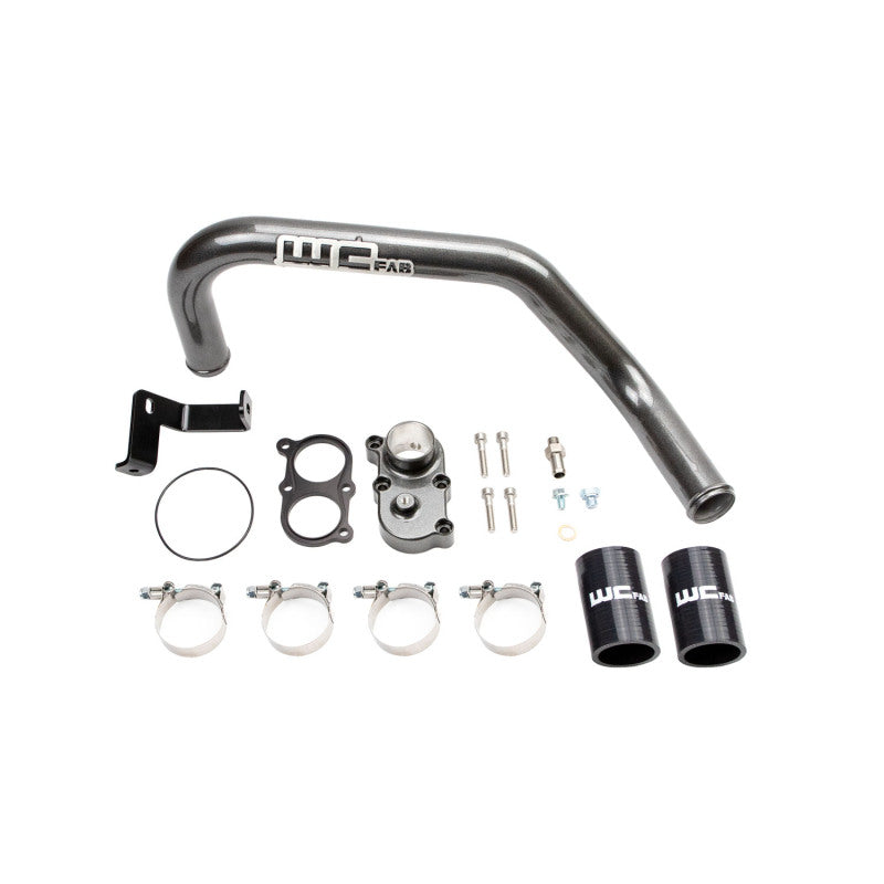 Wehrli 06-10 GM Duramax LBZ/LMM (Dual CP3) Thermostat Housing Kit - Bengal Silver