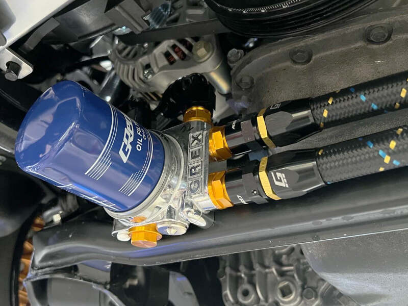 GReddy AN12 120 DEGREE HOSE END SWIVEL BLACK/GOLD ANODIZED