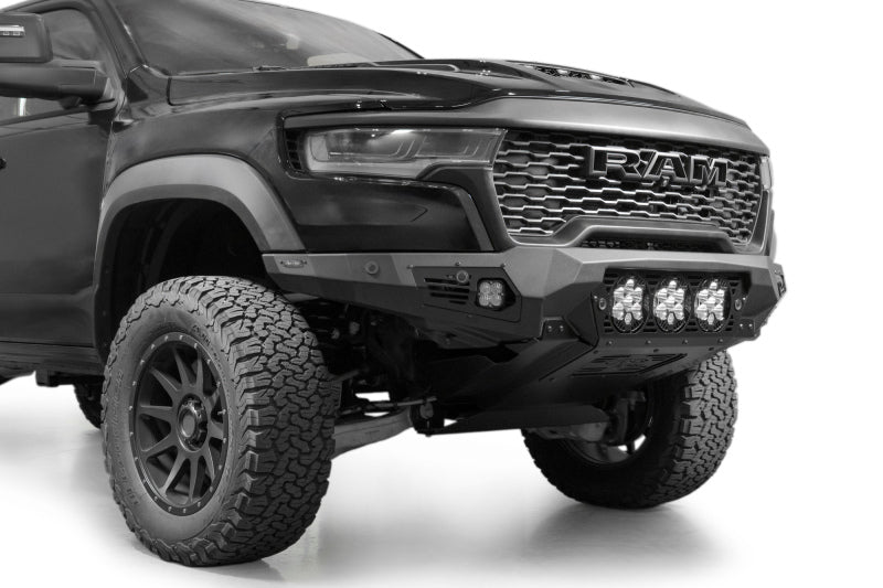Addictive Desert Designs 2025+ Ram RHO Bomber Front Bumper - 3 Baja Designs LP6