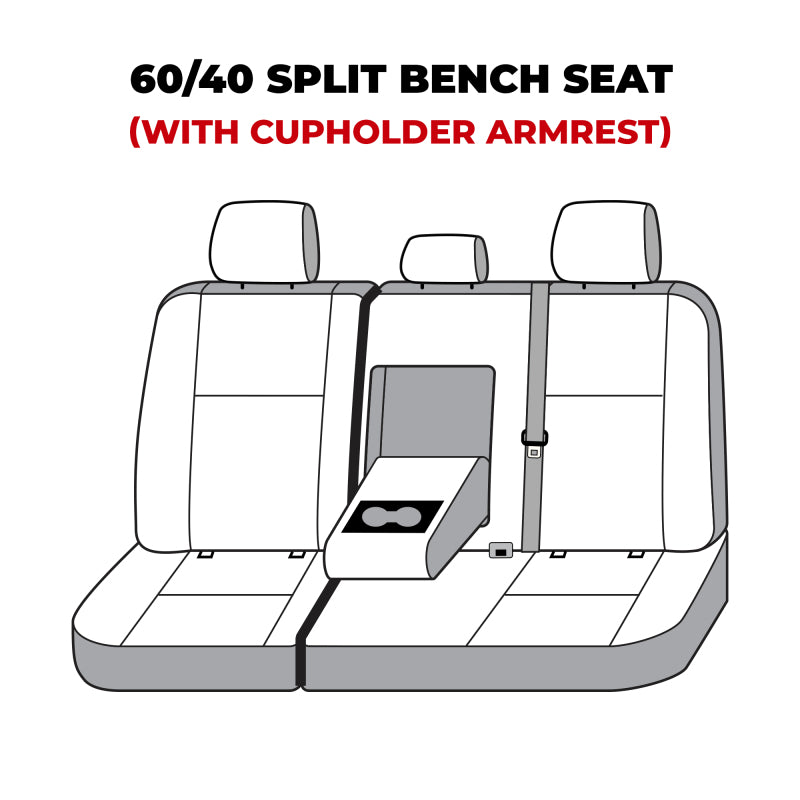 Covercraft 22-23 Toyota Tundra Carhartt SeatSaver Custom Second Row Seat Covers - Brown