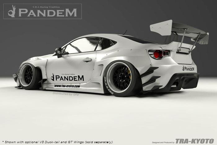 GReddy Scion FR-S Pandem Wide Body V3 Front Canard