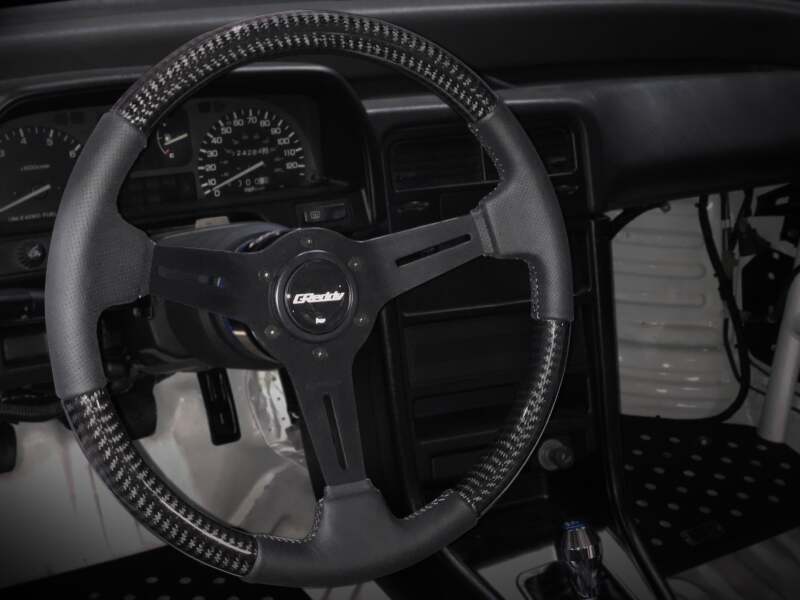 GReddy Sports Steering Wheel - Carbon