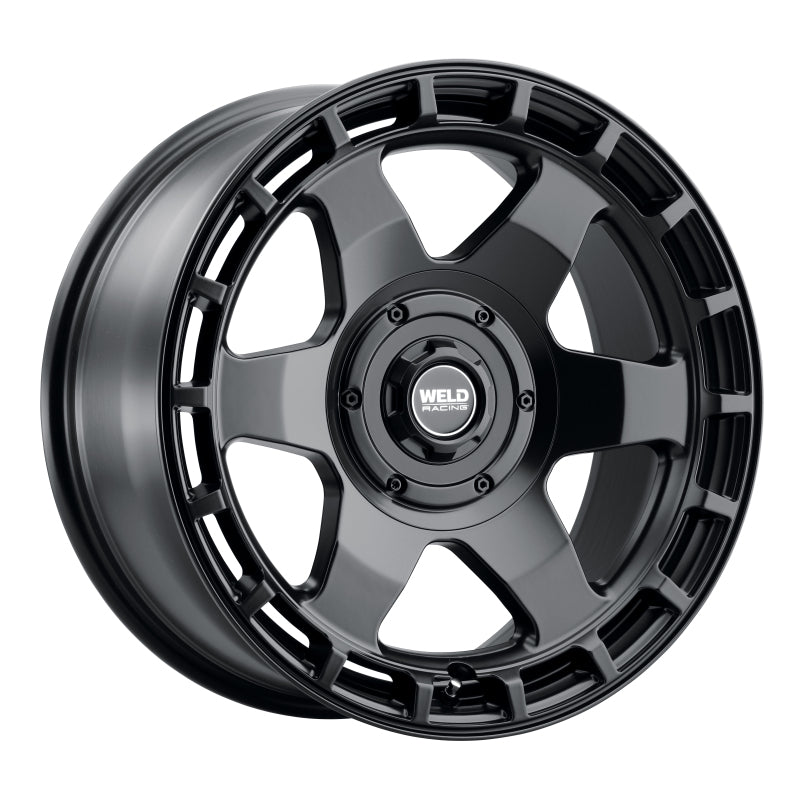 Weld Off-Road Ridge 20x9 - 5x127 / 5x139.7 BP - ET0 - 87.1mm CB - Satin Black Wheel
