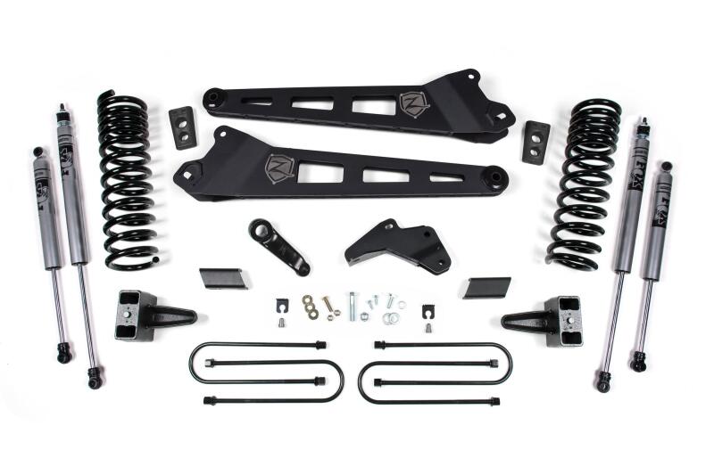 Zone Offroad 13-18 Ram 3500 6.5in Replacement Kit, Front Coil, Rear Block - Nitro Shocks