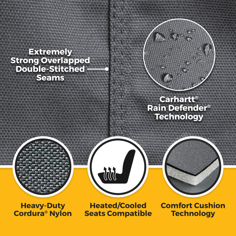 Covercraft 24-25 Ford F150 XL XLT STX Carhartt Super Dux Precision Fit Front Row Seat Covers