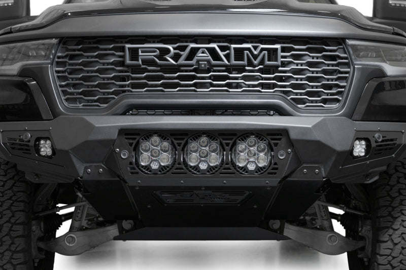 Addictive Desert Designs 2025+ Ram RHO Bomber Front Bumper - 3 Baja Designs LP6