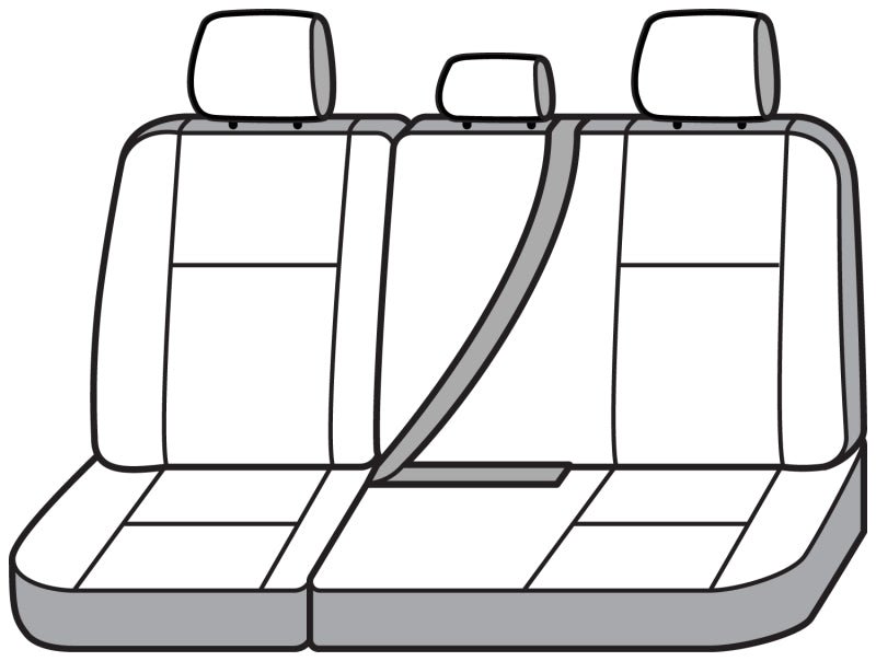 Covercraft 24-25 Toyota Tacoma SeatSaver Custom Seat Cover - Polycotton Charcoal