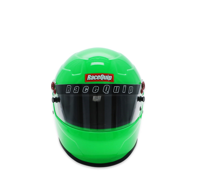 RaceQuip PRO25 SA2025 FLO GRN SML HELMET