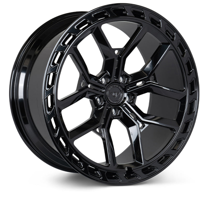Vossen X Urban Forged UVX - 22x10.5 - ET32 - 5x120 - 72.6 - GB - Gloss Black - Defender Front