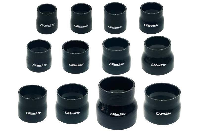 GReddy 42-50mm Silicon Reducer Hose - Black