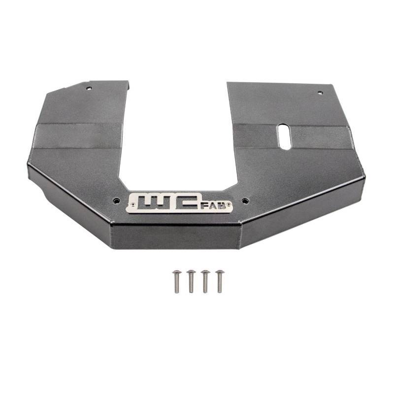 Wehrli 10-24 Cummins Fabricated Aluminum Engine Cover - Flat Black